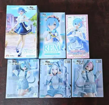 Re: 제로 피규어 세트 렘 에밀리아 라무 묶음 판매