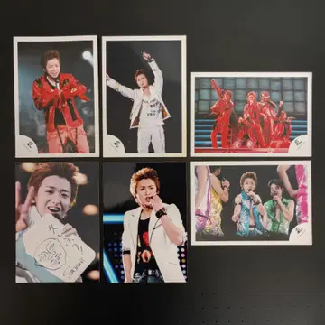 아라시 오노 사토시 공식 사진 6장 세트