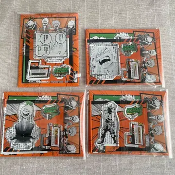 히로아카 아크릴 피규어 컬렉션 바쿠고 4개 세트 A