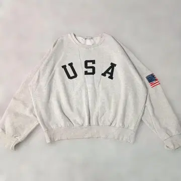 Via.J USA 로고 트레이닝복 맨투맨