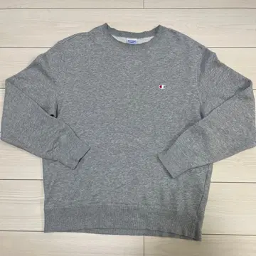Champion 그레이 맨투맨 L 사이즈