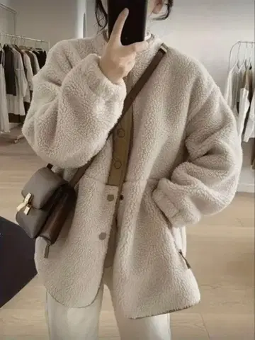 플리스 자켓 여성용 자켓 보아 블루종 겨울용 아우터