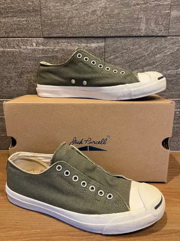 Jack Purcell 올리브 그린 스니커즈