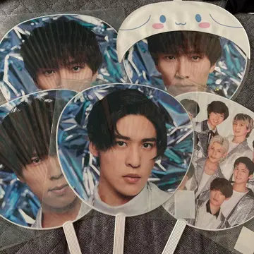 SnowMan 부채 세트 판매