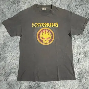 [레어] The Offspring 투어 T셔츠 다크 그레이 M사이즈