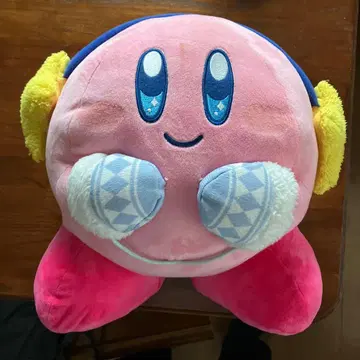 커비 헤드폰 포함 봉제 인형 약 30cm