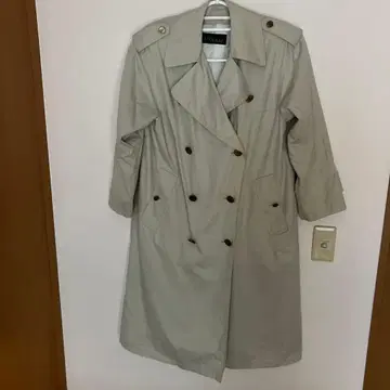 SANYO COAT 베이지 트렌치코트 라이너 포함
