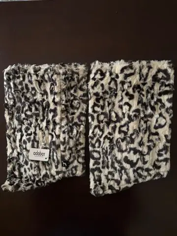 adabat 레오파드 무늬 레그 워머