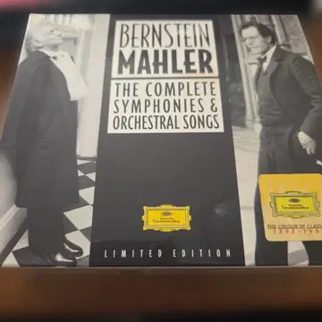 BERNSTEIN MAHLER 전집 완전판 교향곡과 가곡