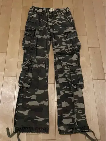 Pors za 카모 패턴 카고 팬츠