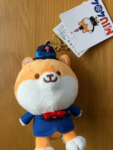 MIU404 1주년 폴리마루 마스코트 키체인 봉제인형