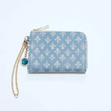 미사용품 패트릭 콕스 코인 케이스 지갑 데님 프린트 동전 지갑