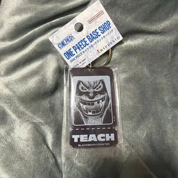 원피스 베이스샵 티켓 키링 티치 검은 수염