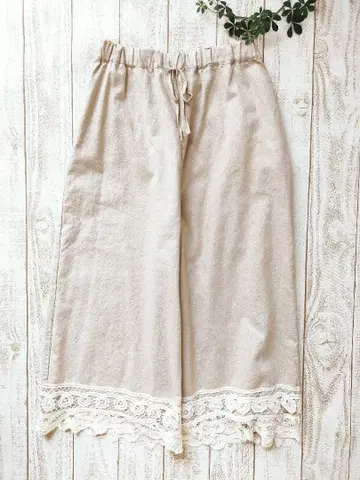 새상품급 사만사 모스모스 바텐 레이스 팬츠 SM2 아이보리