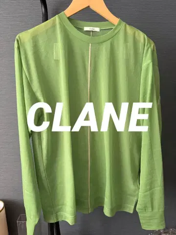 [새상품급] CLANE LINE SHEER 그린 프리 사이즈