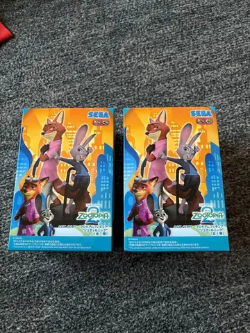 주토피아 2 ACT/CUT 프리미엄 피규어 주디 & 닉 2개 세트