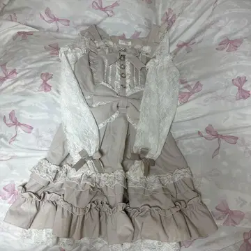 Liz Lisa 베이지 긴팔 원피스