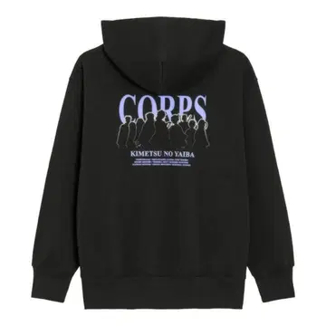 GU 귀멸의 칼날 기둥 M 사이즈 빅 후드 맨투맨