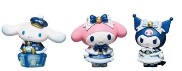 산리오 HAPPY 복권 A상 마이멜로디 시나모롤 쿠로미 3체 세트