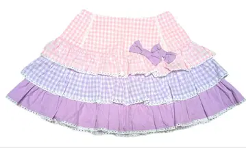 컬러풀 체크 스커트 캐주얼 로리타 베이비더스타즈 샤인브라이트