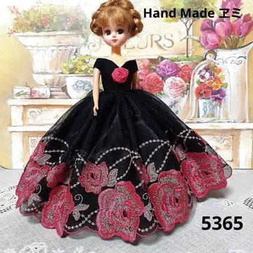 블랙&로즈 드레스 5365