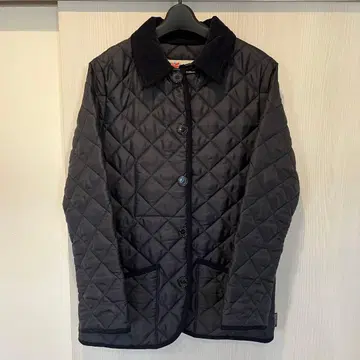 네이비 퀼팅 자켓