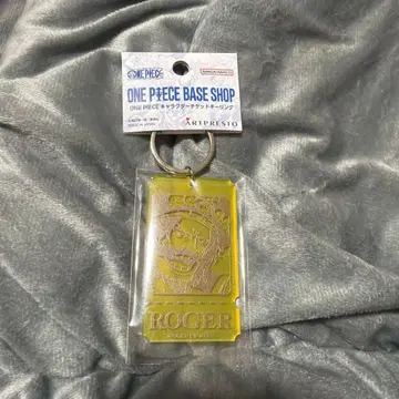 ONE PIECE BASE SHOP 티켓 키링 로저