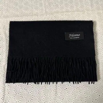 Filomo 피로모 캐시미어 머플러 블랙