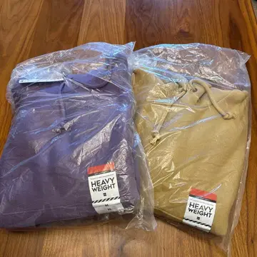 GU HEAVY WEIGHT 후드티 2색 세트 M/S