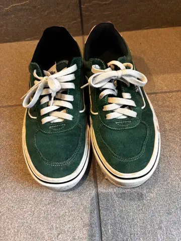 vans 로우컷 그린 스니커즈