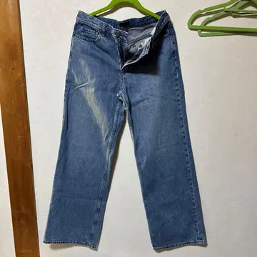 파란 데님 팬츠 M 사이즈