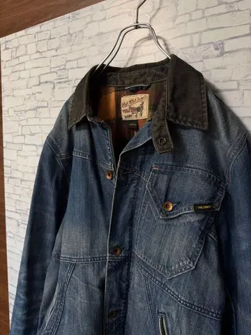 VOLCOM 절개 데님 자켓