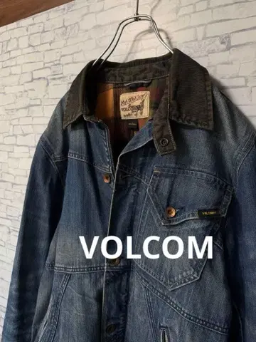 VOLCOM 절개 데님 자켓