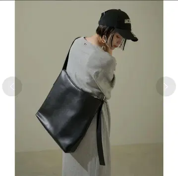 가죽 숄더백 가죽 토트백 블랙