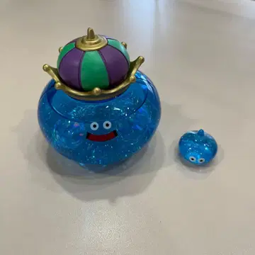 드래곤 퀘스트 킹 슬라임 반짝이는 피규어 덤 포함