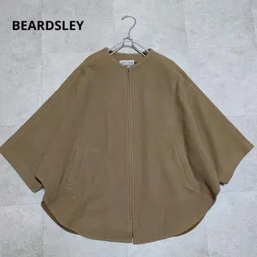 새상품급 비어즐리 울 판초 코트 돌먼 슬리브 최근 모델 일본제