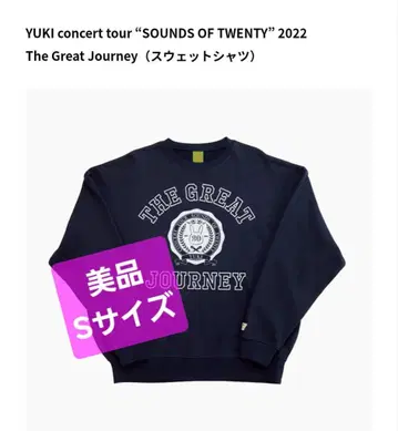 [ 새상품 미사용 ] YUKI 2022 콘서트 투어 스웨트 셔츠
