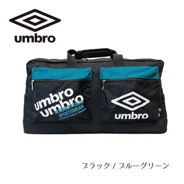 새상품 umbro 더블 프린트 50L 보스턴 백 BK/BG