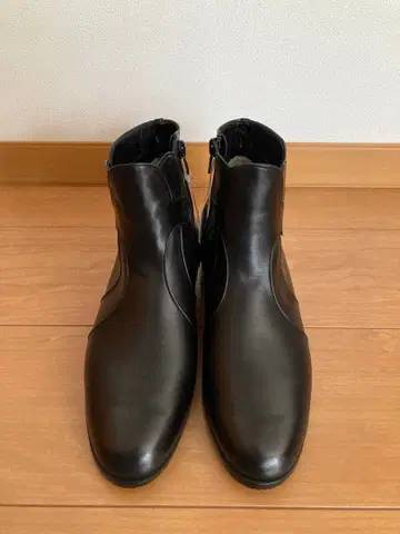 가죽 숏부츠 일본제 양가죽 (미사용품)