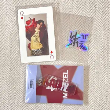 MAZZEL vivid 참 키링 KAIRYU 세트