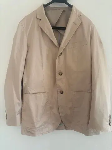 beams 베이지 테일러드 자켓 3버튼