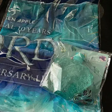 FJORD 10주년 기념 타월, 샤봉(비눗방울) 세트