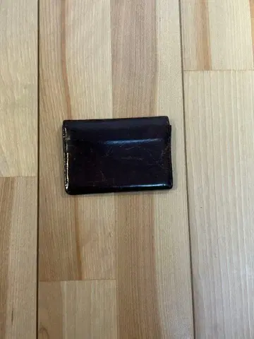 NOBLE 다크 브라운 가죽 명함지갑 카드 케이스