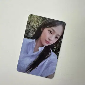 newjeans how sweet 공개방송 사전투표 트레이딩 카드 민지