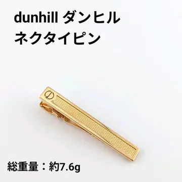 던힐 dunhill 넥타이핀 골드 계열 비즈니스 고급스러움