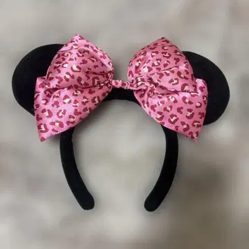 레오파드 무늬 머리띠