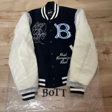 BoTT 바시티 자켓 네이비/화이트