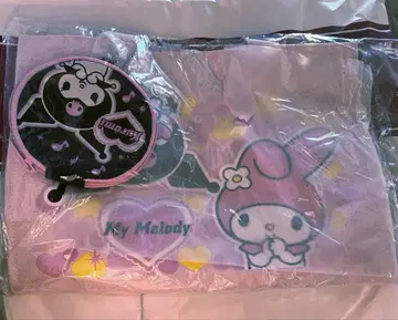 미개봉 새상품 산리오 쿠로미 오네가이 마이멜로디 파우치 포함 백