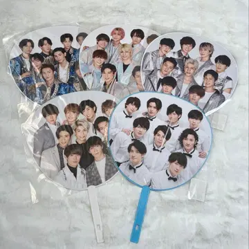 [ 모두 미개봉 ] Snow Man 부채