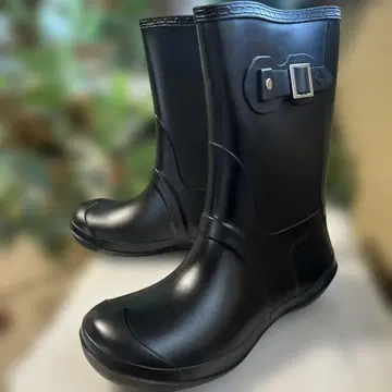 [ 미사용 새상품 ] 레인부츠 장화 여성용 L 24.5~25.5cm 블랙